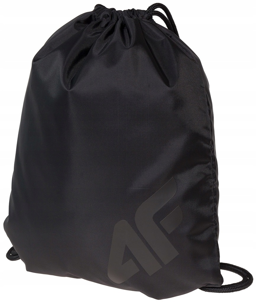 4F Plecak-worek PCU001 - głęboka czerń *