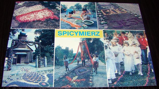 Boże Ciało Spicymierz Sompolno Stempel Parafii 