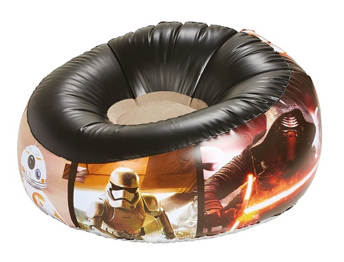NOWY DMUCHANY FOTEL PUFA STAR WARS 65x35CM KURIER