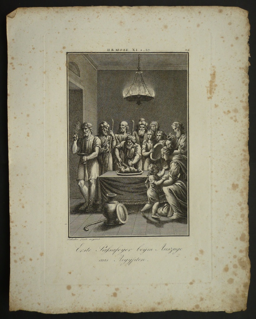 Baranek Paschalny, oryg. 1758