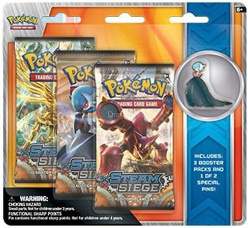 Pokemon: Shiny Mega Gardevoir Pin 3PK Blister