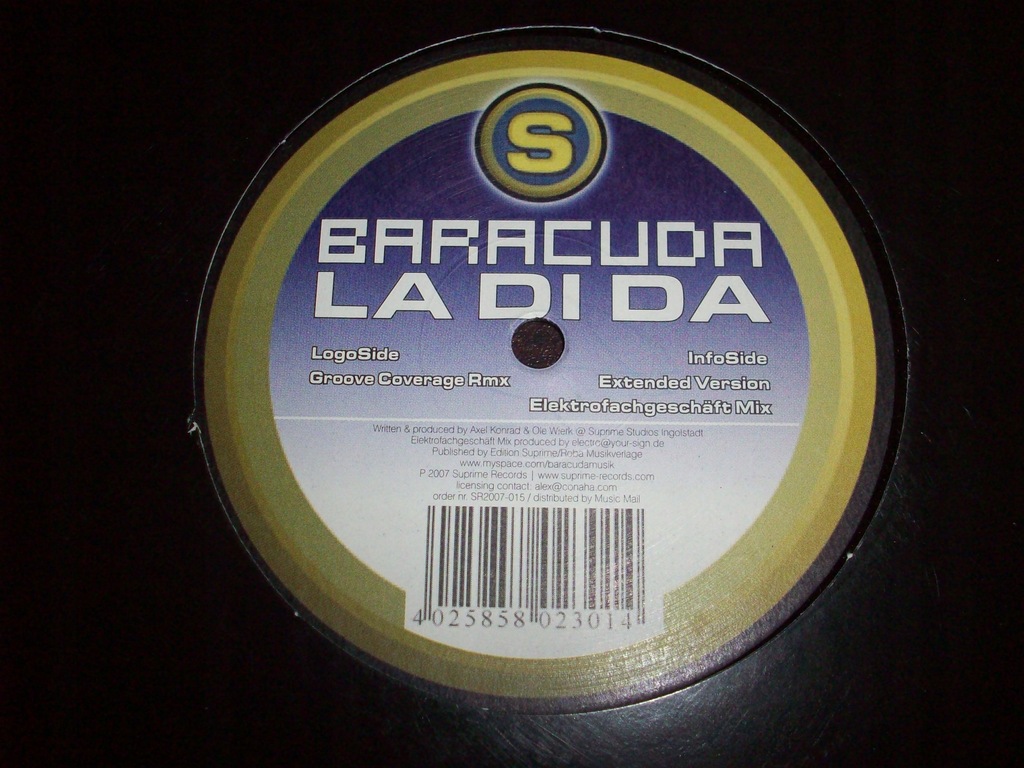 Baracuda – La Di Da EX