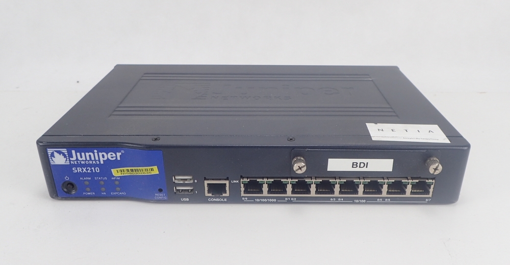Juniper Networks SRX 210 BE