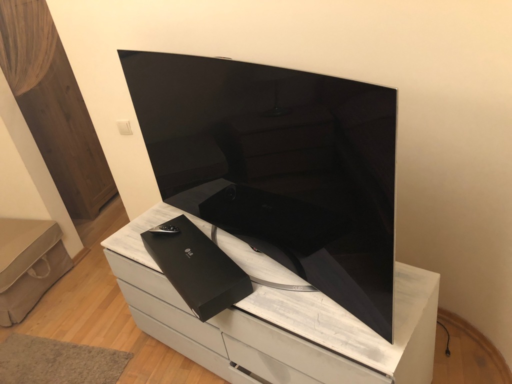 LG OLED 4K 65cali CURVED HDR 3D 65EC970V od 1 zł !