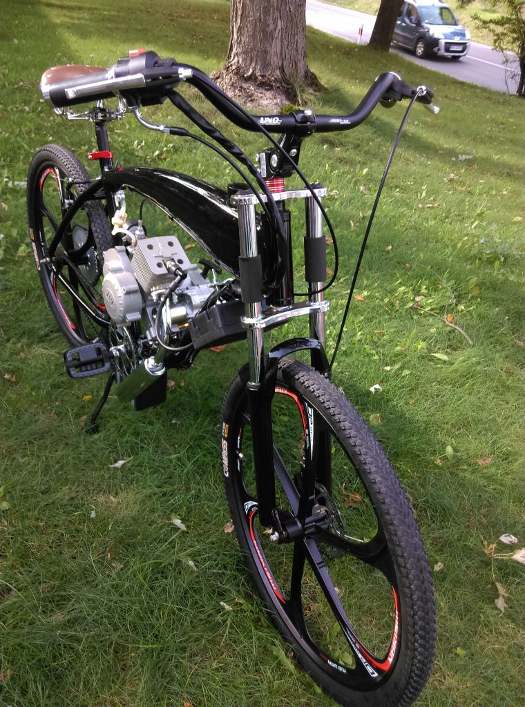 Rower z silnikiem spalinowym rozruch elektryczny 6965673187