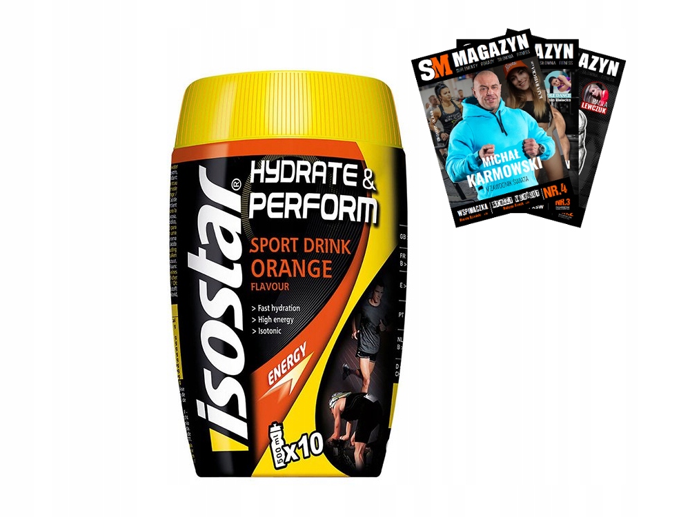 ISOSTAR KONCENTRAT 400G NAPÓJ IZOTONICZNY IZOTONIK - 6640890210 ...