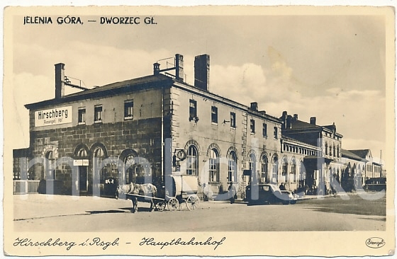 Jelenia Góra Dworzec Hirschberg Bahnhof