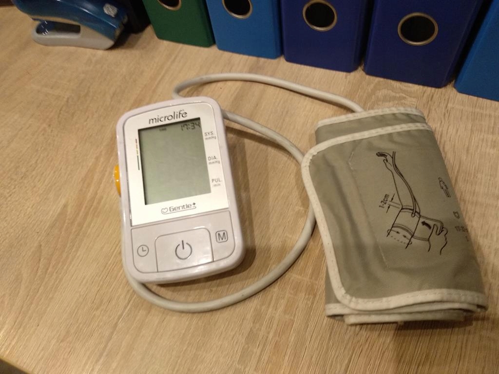 Ciśnieniomierz Microlife Gentle+ 7731804453 oficjalne archiwum Allegro