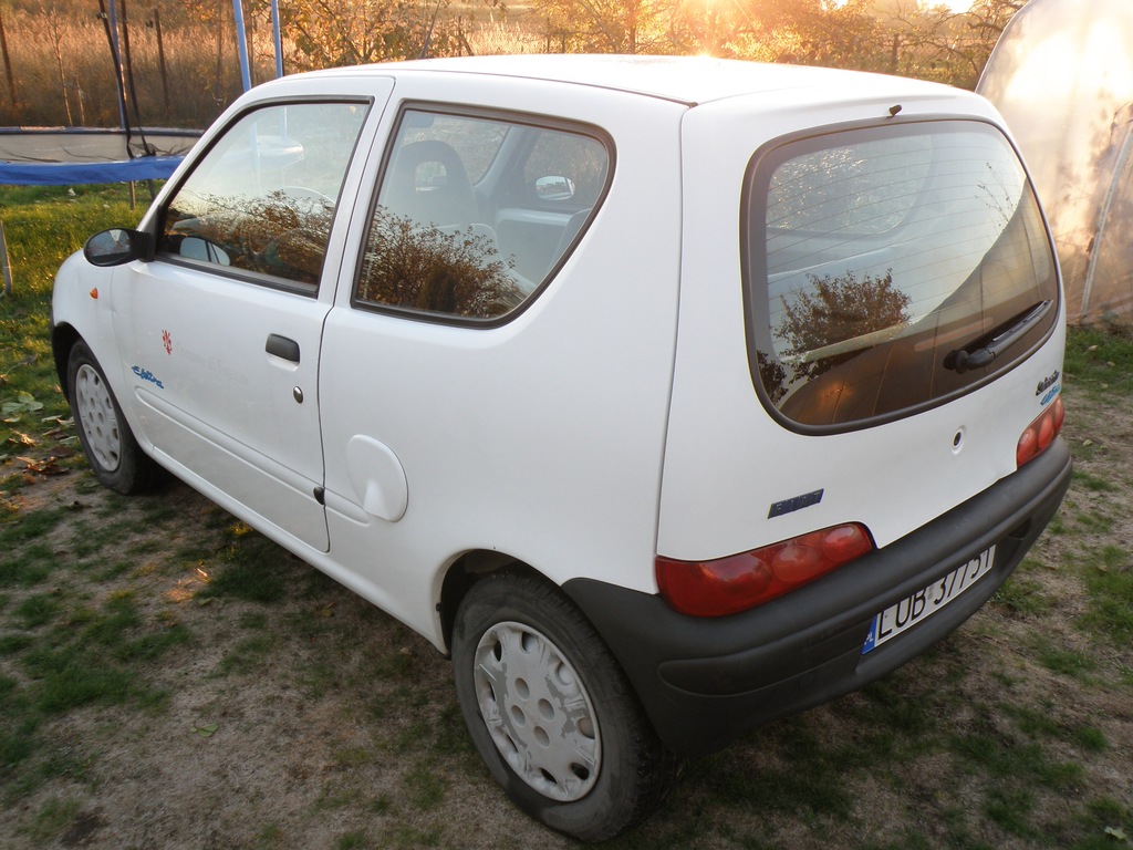 FIAT Seicento Elettra samochód elektryczny UNIKAT