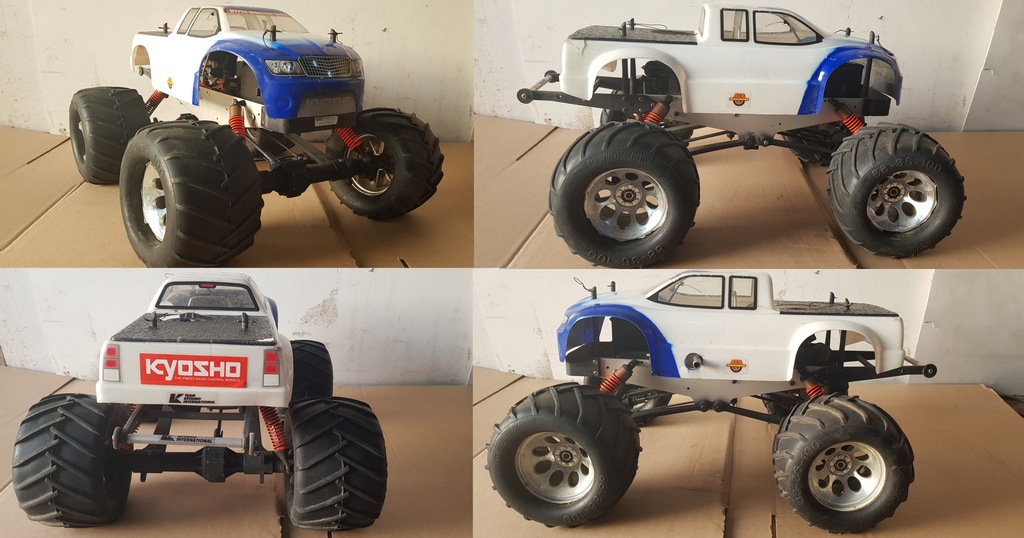Kyosho RC MAD FORCE 4WD FlySky 2.4Ghz GX-21 3,5 cm