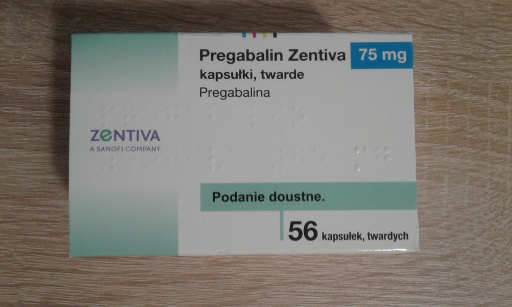 PREGABALIN ZENTIVA 75 mg Pregabalina