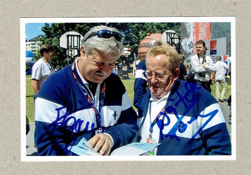 Apoloniusz Tajner i Wojciech Fortuna - autografy