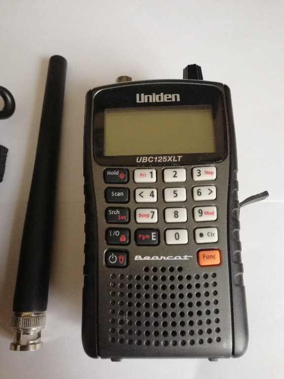 Skaner Uniden UBC125XLT dyskryminator