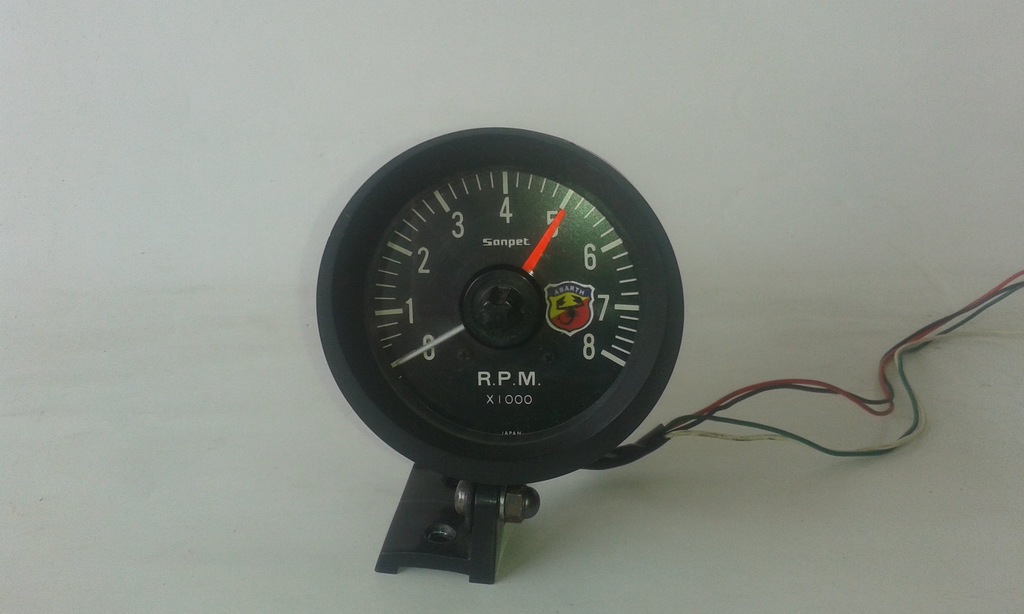 obrotomierz  cinquecento 126p kjs z logo abarth