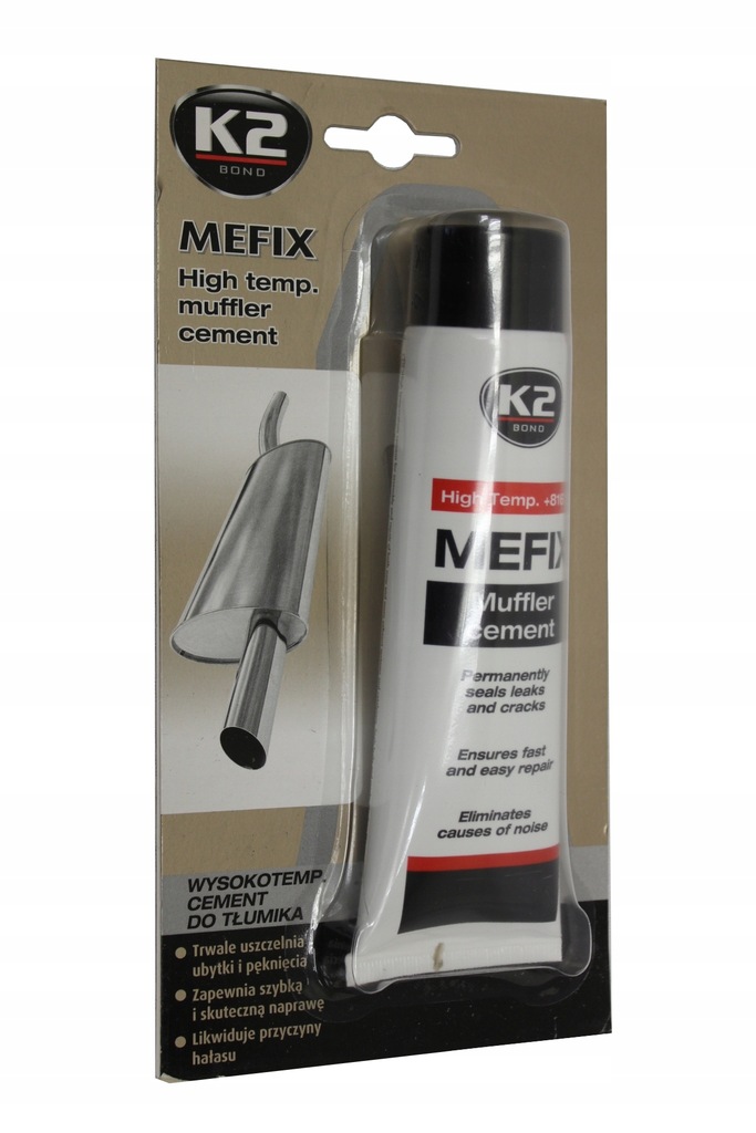 K2 MEFIX Cement do naprawy wydechu tłumika 140g