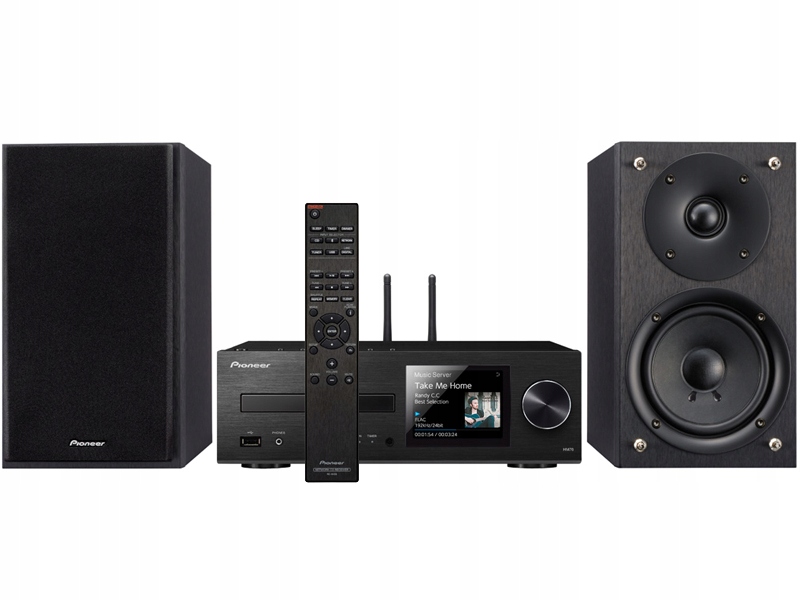 MINI WIEŻA Z ODTWARZACZEM CD WIFI PIONEER X-HM76