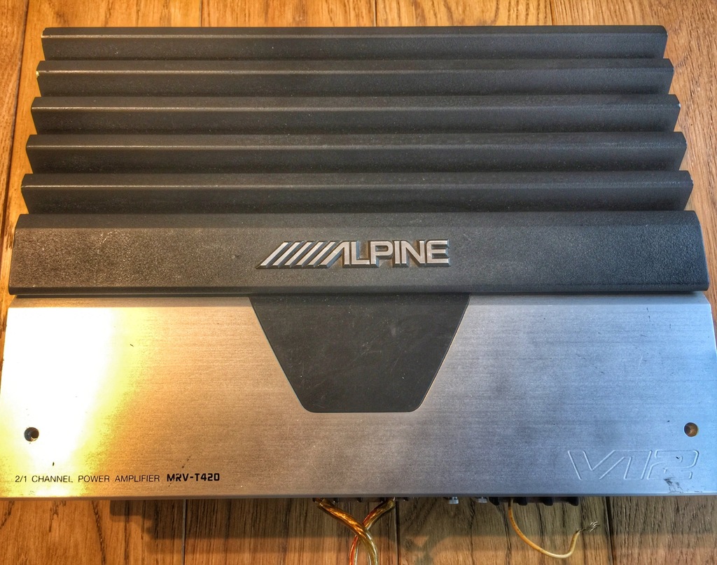 ALPINE V12 MRV-T420 - WZMACNIACZ KOŃCÓWKA MOCY