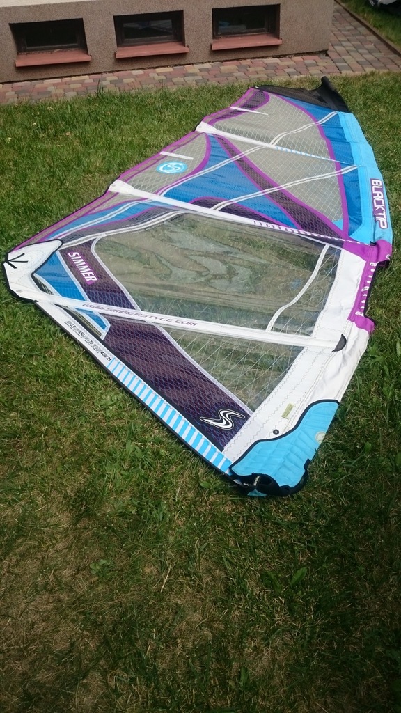 Żagiel windsurfing Simmer BlackTip 5,9 m2