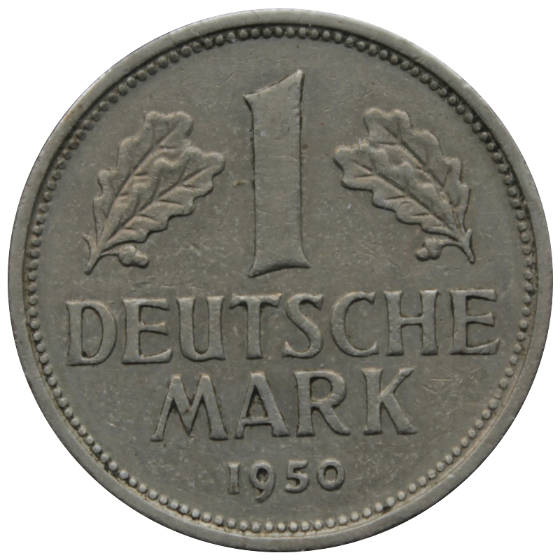 1 marka 1950 J Niemcy RFN st.III