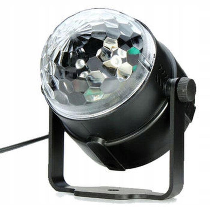 KULA DYSKOTEKOWA LED BALL DISCO LASER DO KONTAKTU