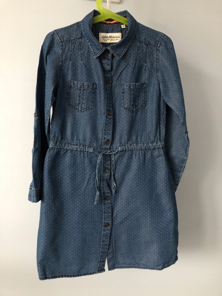 Hampton Republic 128 sukienka jeans - 7697443932 - oficjalne archiwum  Allegro
