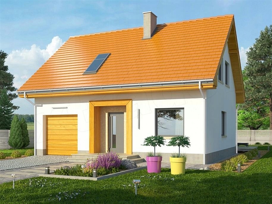 Projekt domu ISKRA 97,4 m2