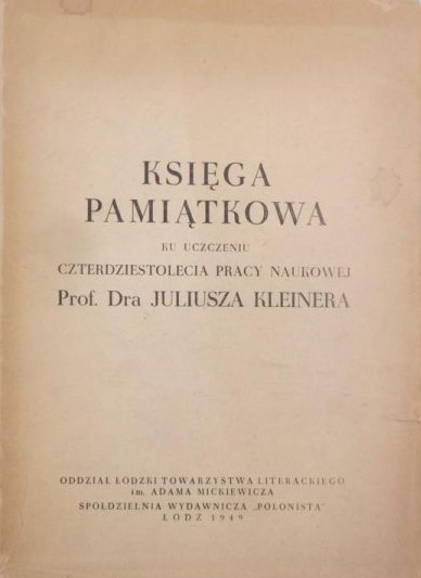 Księga pamiątkowa ku uczczeniu