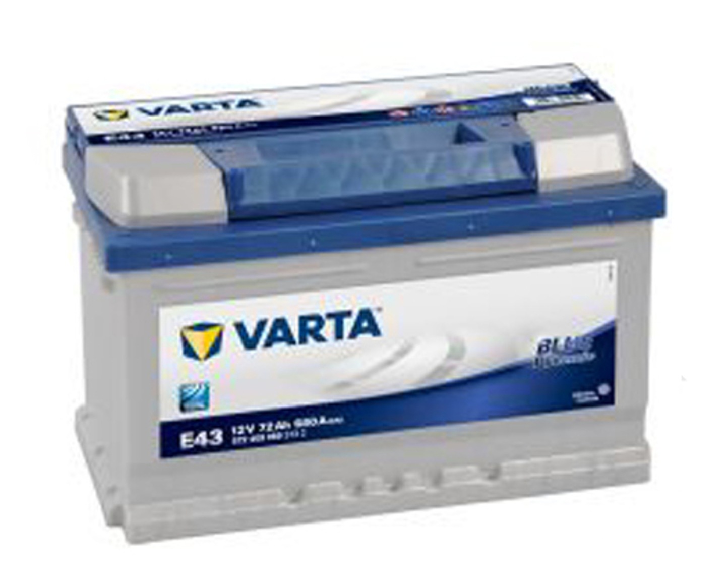 BATTERY VARTA BLUE DYNAMIC 72 AH BATTERIES