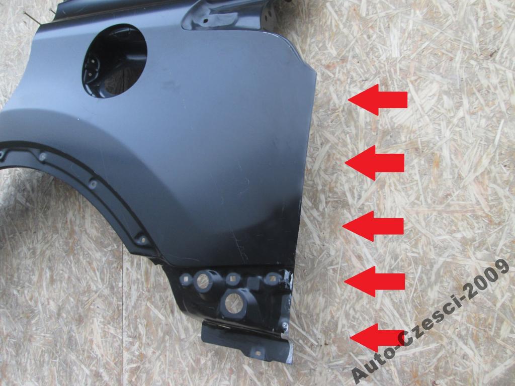 Toyota rav4 rav-4 iv 13-19 rear rear left fender - low price XDALYS