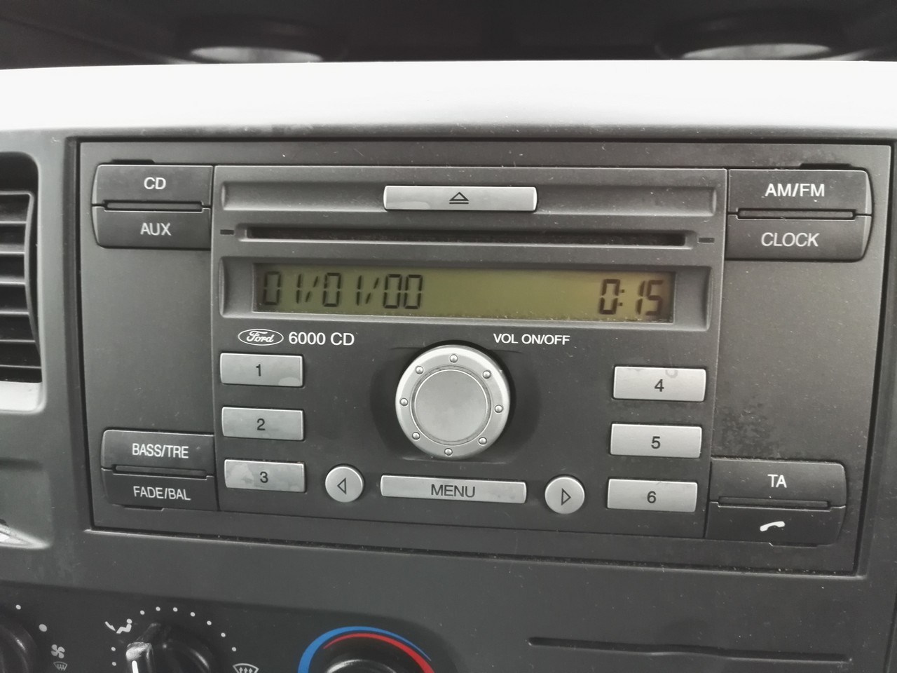 Radio CD / Multimediapanel - Ford Fiesta -2010