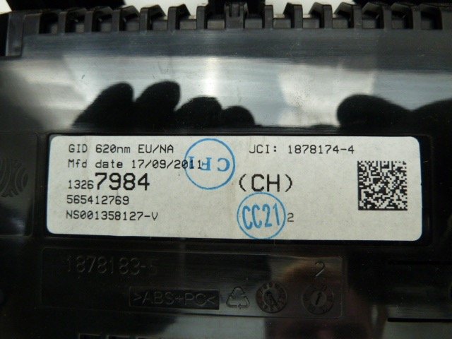 RADIO CD 400 display running board OPEL ASTRA J IV
