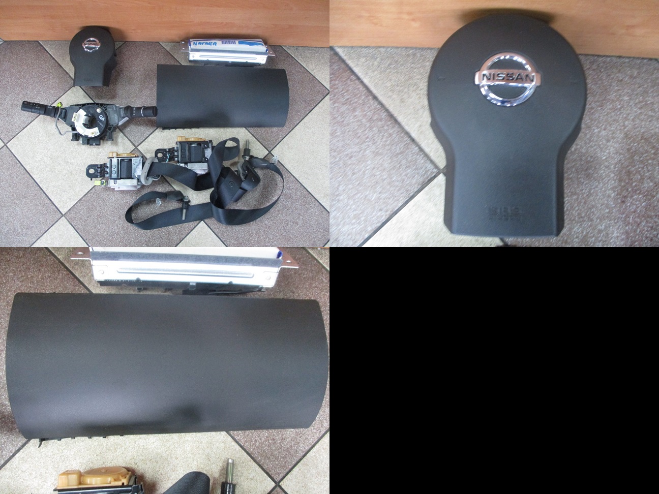 AIRBAG KOMPLET NISSAN NAVARA