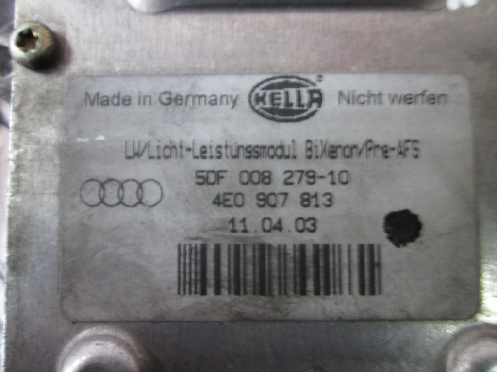STEUERGERÄT LINKS AUDI A8 4E0