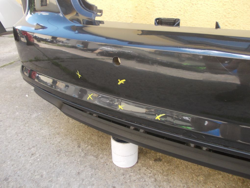 AUDI A7 4G8 LIFT S LINE 2015 15- STOSSSTANGE HINTEN HECK