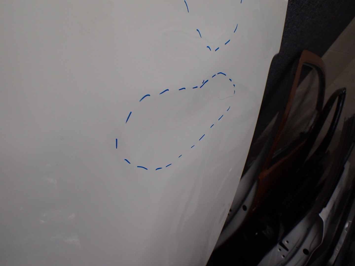 door rear part right sliding VW CADDY 03