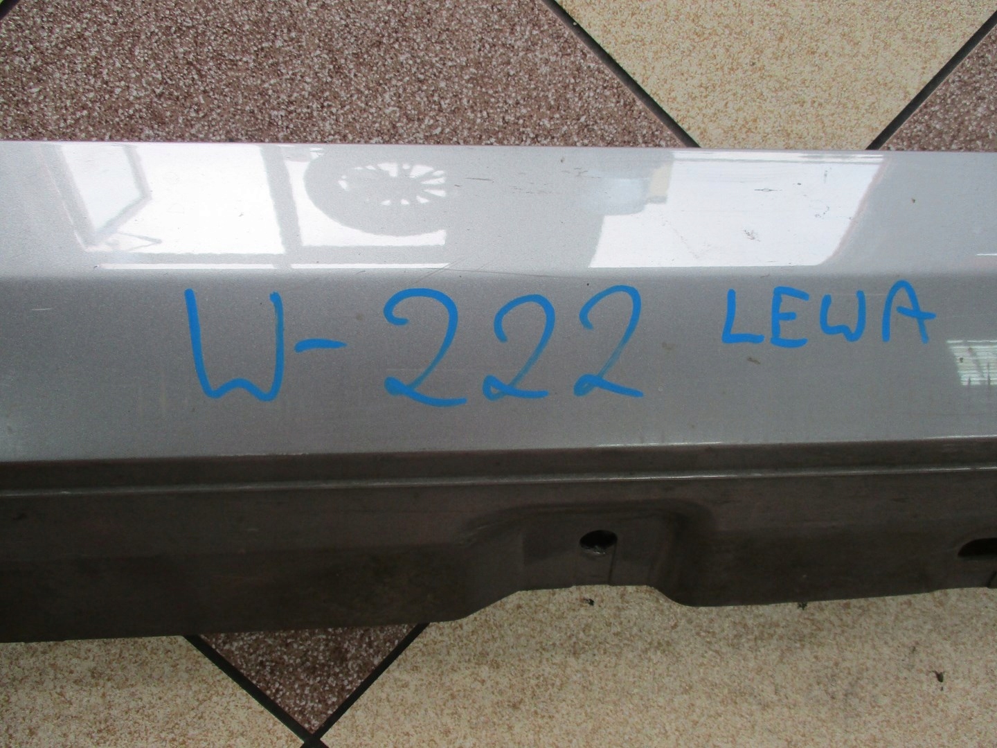 cap moulding threshold left Mercedes S-Klasa 222