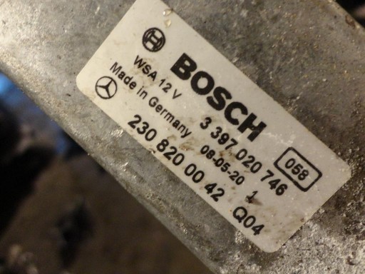 IDEALNY WISCHERGESTÄNGE MERCEDES W230 SL 1