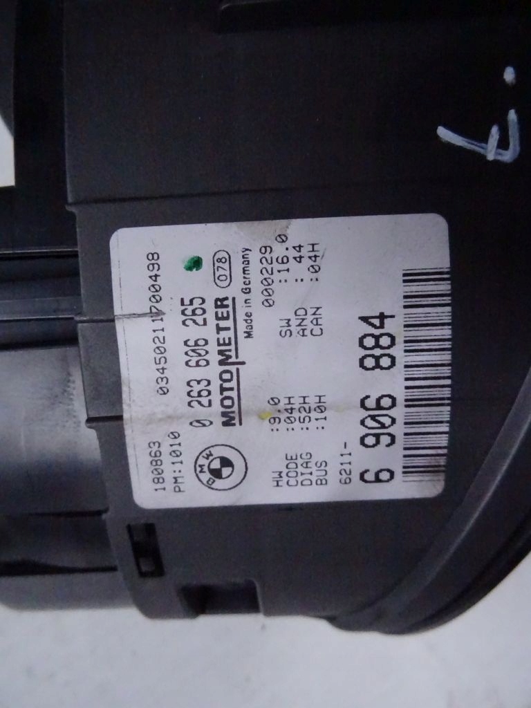 BMW E46 diesel dials dials