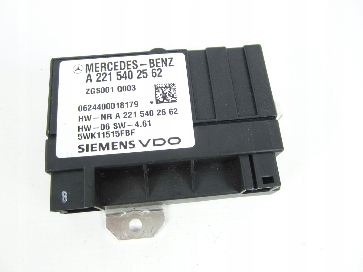 MODULE POMPY CARBURANT MERCEDES W221 S600 A2215402562