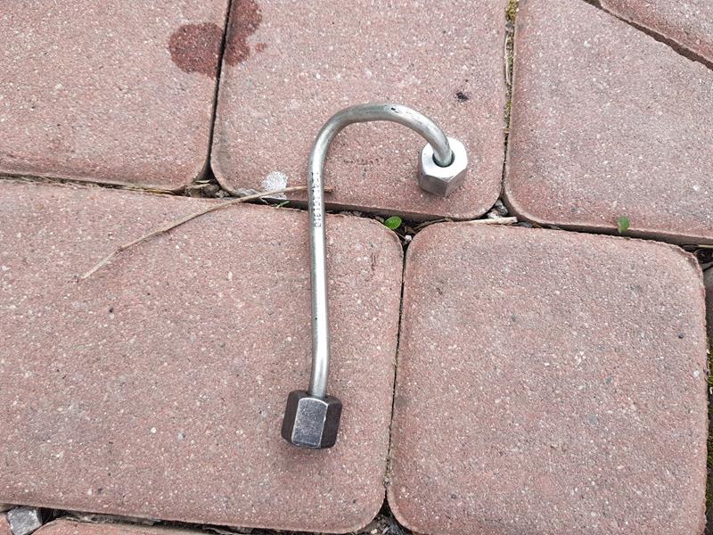 wiring hose paliwowy pipe Opel Insignia 2.0D 170KM