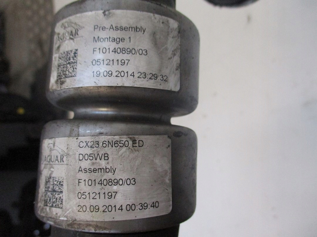 hose pipe Jaguar XF 2,0D CX236N650ED