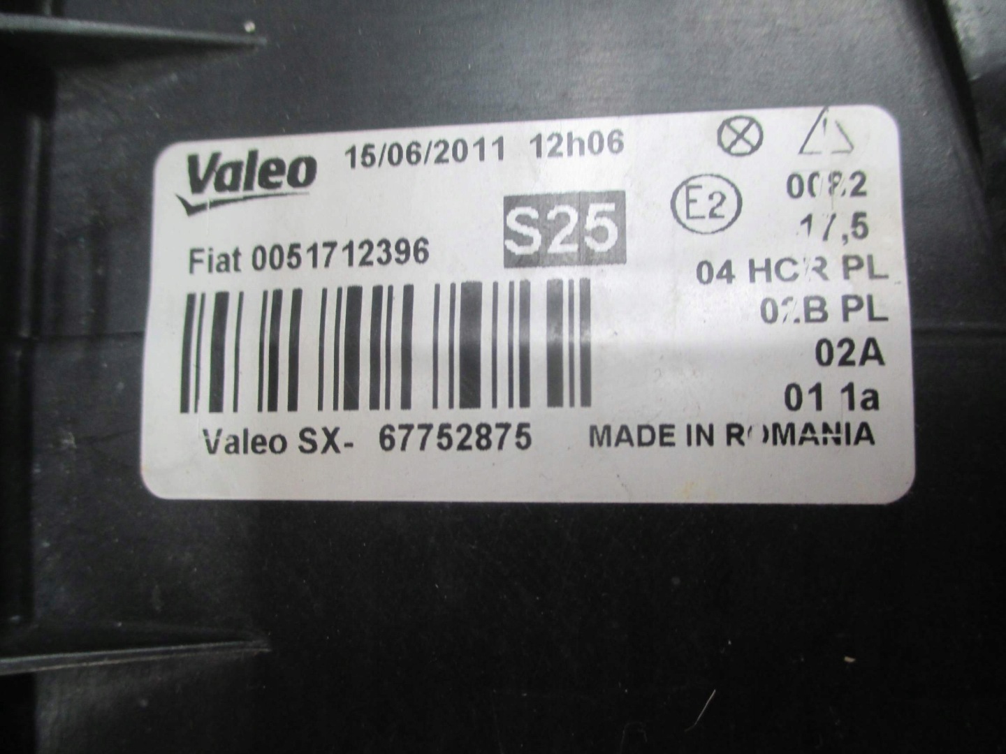 light left front FIAT PUNTO II 99R->03R