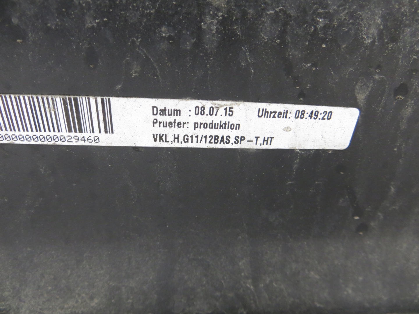 bumper rear part rear BMW G11 G12 6xPDC X14