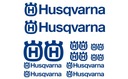 Запасная наклейка HUSQVARNA для мотоцикла НАКЛЕЙКИ