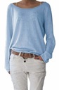 Mikos Dámsky oversize sveter s dlhým rukávom 632 Druh bez kapucne prevlečené cez hlavu