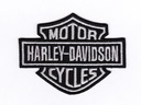 Нашивка ВАР HARLEY - DAVIDSON 7,6 x 6,0 серый