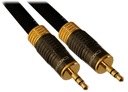 КАБЕЛЬ JACK 3,5 мм — Jack 3,5 CX HJ400 Hi Line, 1 м, СЕРЕБРЯНЫЙ ПРЕМИУМ, Hi-END AUDIO