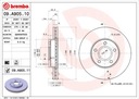 DISCS PADS BREMBO FRONT - FORD FOCUS MK3 278MM photo 2 - milautoparts-fr.ukrlive.com