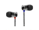 Наушники SoundMagic E10 BLACK, плетеный кабель