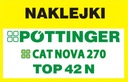 НАКЛЕЙКИ POTTINGER CAT HIT Euro Top 210 230 54 64